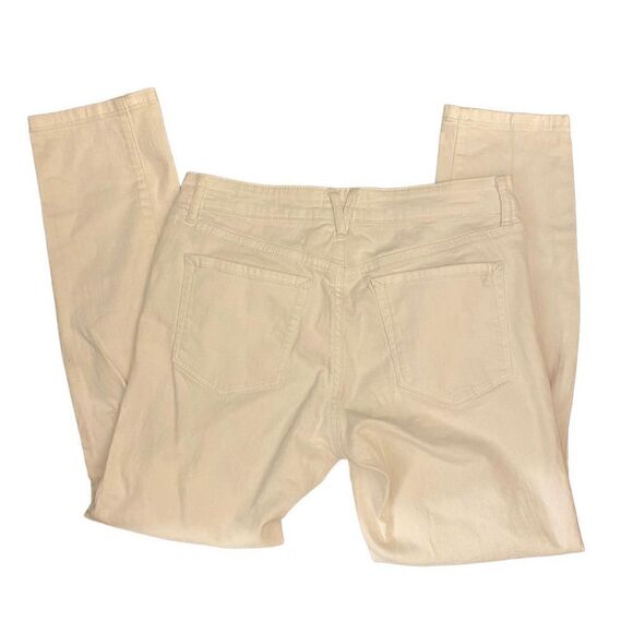 Jessica Simpson white distressed jeans forever rolled ankle size 28 - Picture 2 of 10